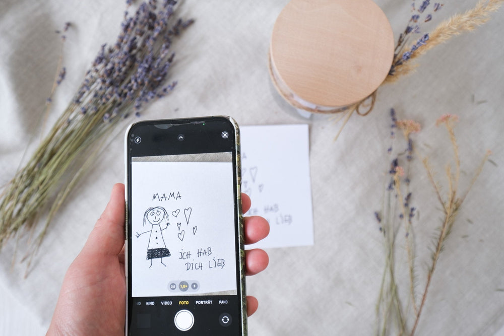 Personalisiertes Vorratsglas mit Zeichnung oder Handschrift - Jellies Design