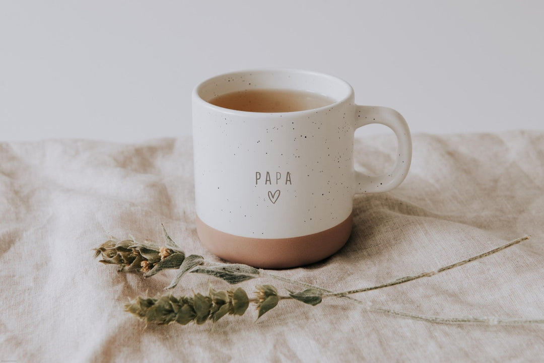 Papa Tasse aus Keramik mit deinem Text - Jellies Design