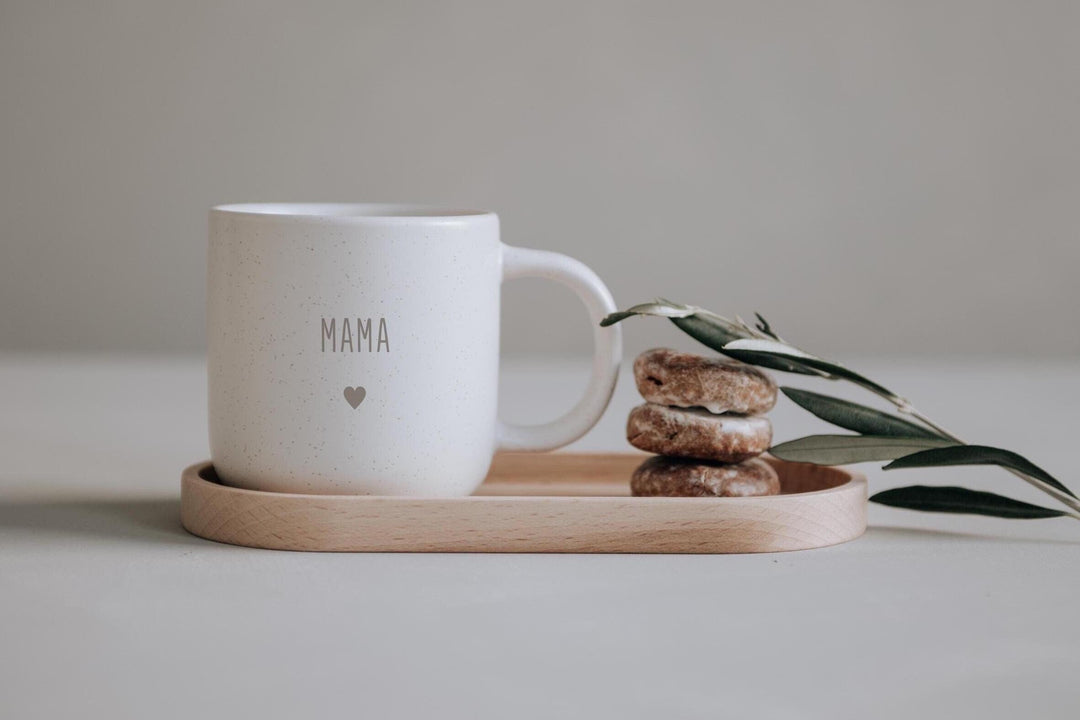 Personalisierte Steingut Tasse für die beste Mama - Jellies Design