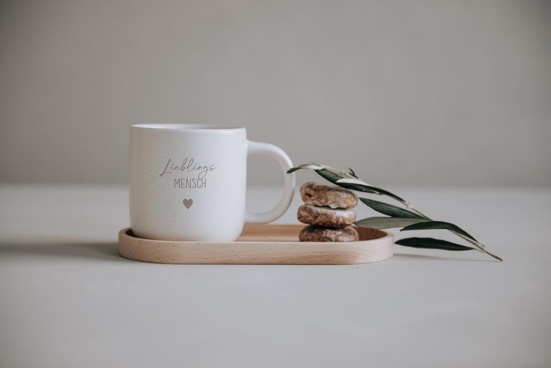 Steingut Tasse Lieblingsmensch - Jellies Design