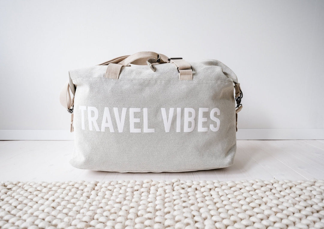 Reisetasche "TRAVEL VIBES", personalisierbar - Jellies Design